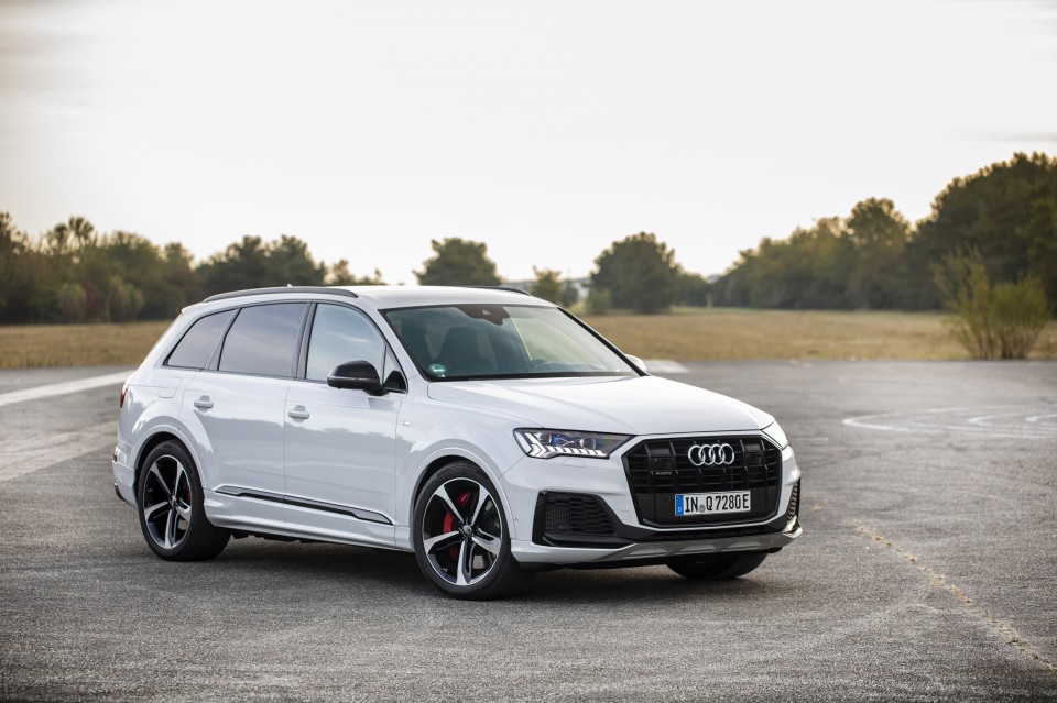 Nuevo Audi Q7 híbrido enchufable.