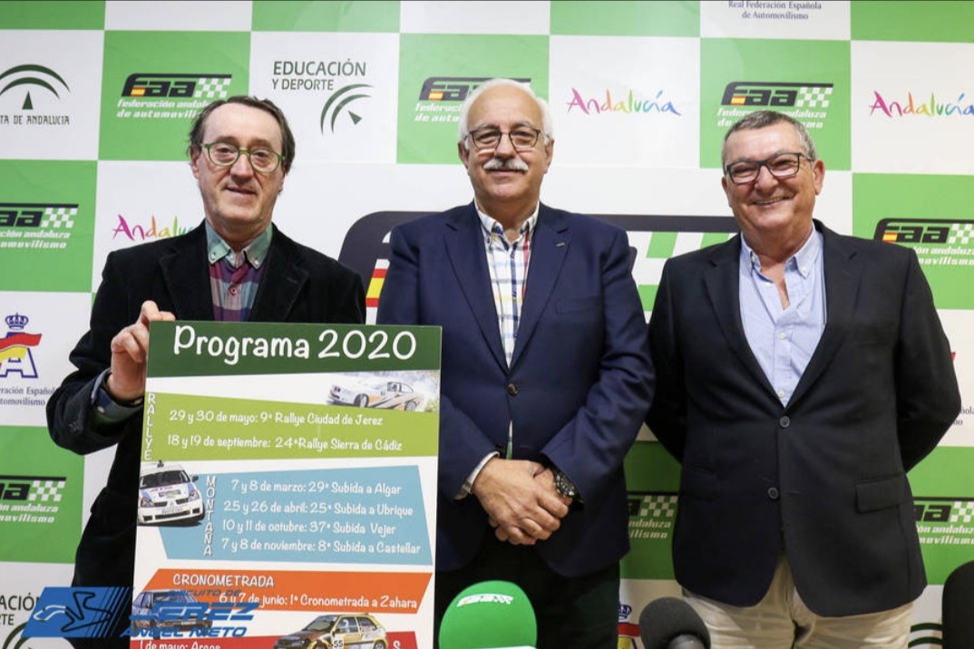 Paco G. Galera, Manuel Alonso y Amador Jaén.