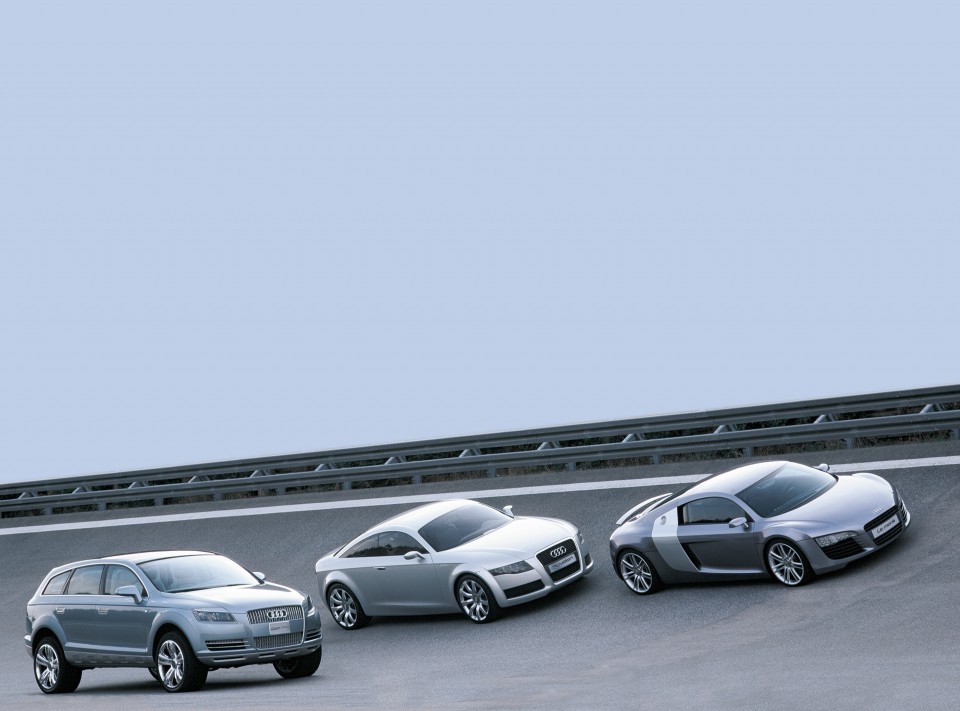Los prototipos de Audi.