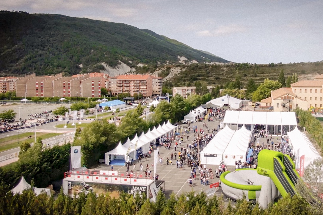 BMW Motorrad Days en Sabiñánigo.