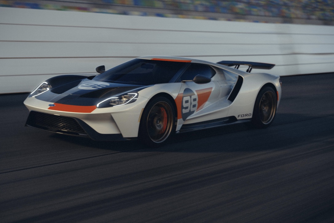 Ford GT Heritage Edition.