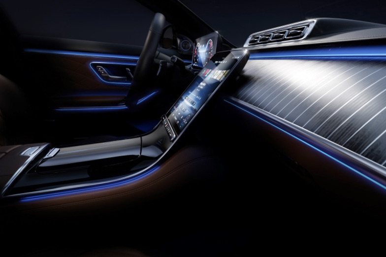 Interior del nuevo Clase S.