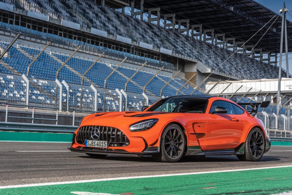 Mercedes AMG GT Black Series.