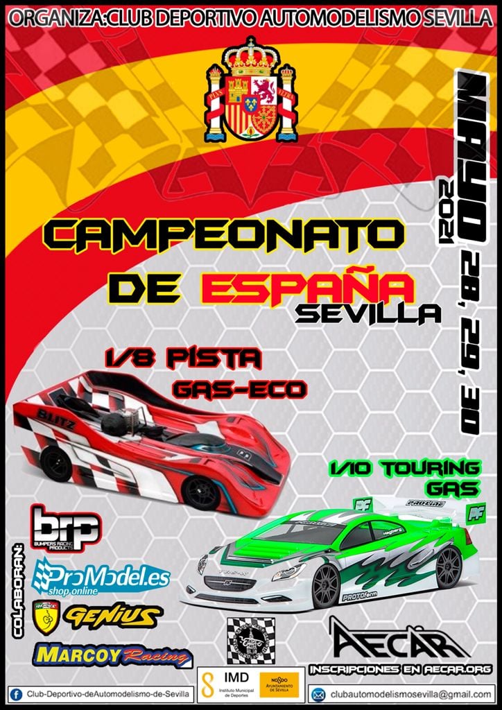 Campeonato de España Automodelismo 2021-cartel