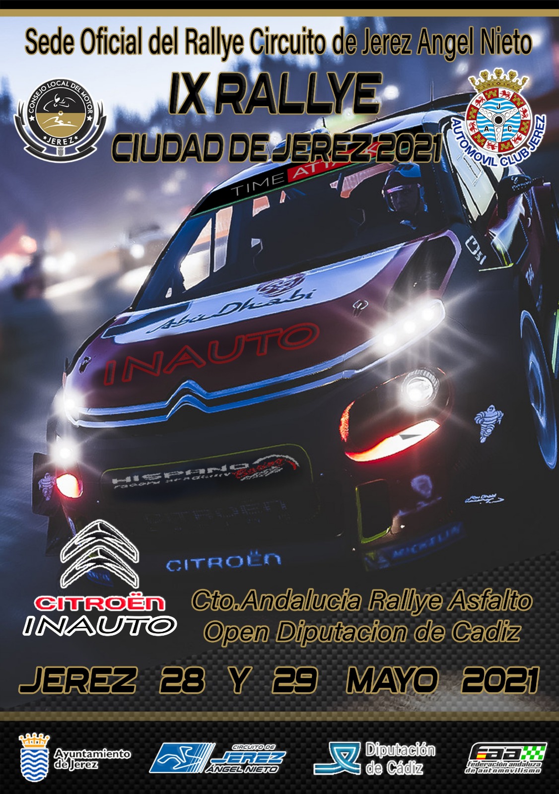 IX Rallye Ciudad de Jerez-cartel