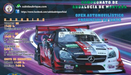 Cartel de la XXVI Subida Ubrique Benaocaz.